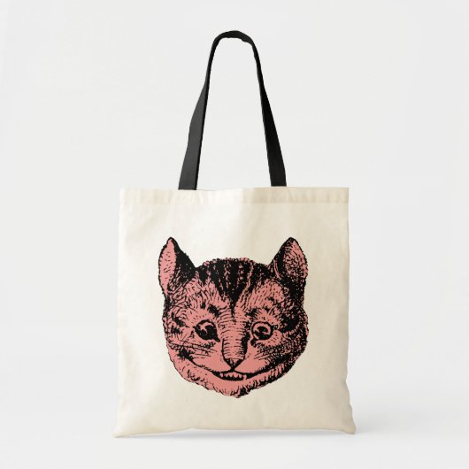 Cheshire Cat -  Alice in Wonderland Tote Bag (Voorkant)