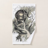 Cheshire Cat Alice Wonderland Bad Handdoek (Handdoek)