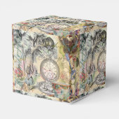 Cheshire Cat Alice Wonderland Bedankdoosjes (Achterkant)