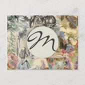 Cheshire Cat Alice Wonderland Briefkaart (Voorkant)