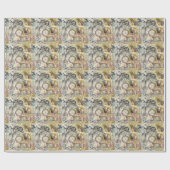 Cheshire Cat Alice Wonderland Cadeaupapier (Vlak)