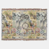 Cheshire Cat Alice Wonderland Deken (Voorkant)