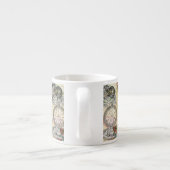 Cheshire Cat Alice Wonderland Espresso Kop (Achterkant)