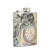 Cheshire Cat Alice Wonderland Heupfles (Rechts)