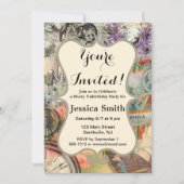 Cheshire Cat Alice Wonderland Kaart (Voorkant)