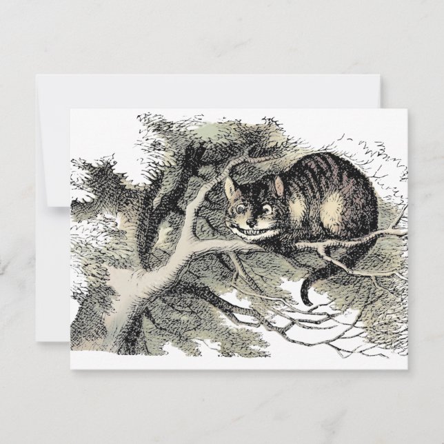 Cheshire Cat Alice Wonderland Klassieker (Voorkant)
