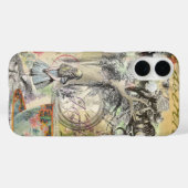 Cheshire Cat Alice Wonderland Klassieker Case-Mate iPhone Case (Achterkant (horizontaal))