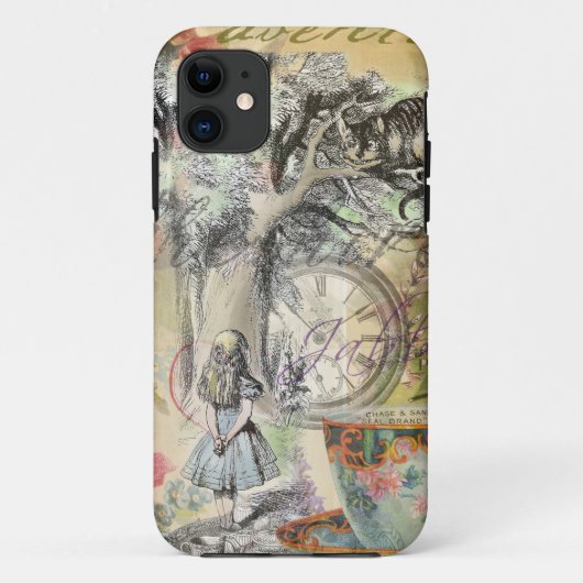 Cheshire Cat Alice Wonderland Klassieker Case-Mate iPhone Case (Achterkant)