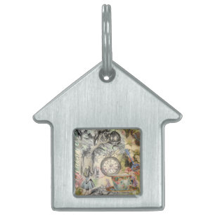 Cheshire Cat Alice Wonderland Klassieker Huisdieren Naamplaatje