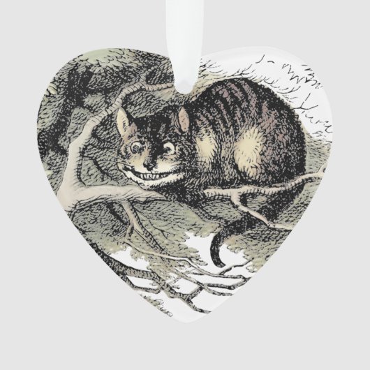 Cheshire Cat Alice Wonderland Klassieker Ornament (voorkant)