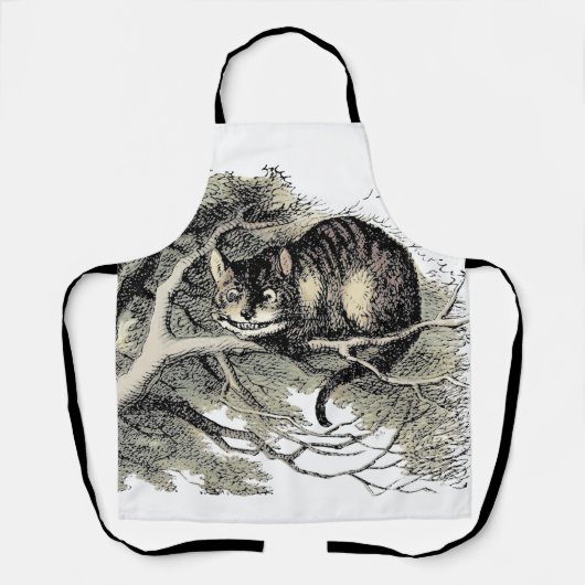 Cheshire Cat Alice Wonderland Klassieker Schort (Voorkant)