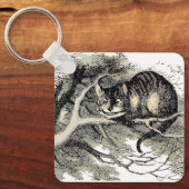 Cheshire Cat Alice Wonderland Klassieker Sleutelhanger (Voorkant)