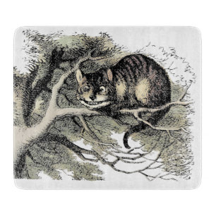 Cheshire Cat Alice Wonderland Klassieker Snijplank