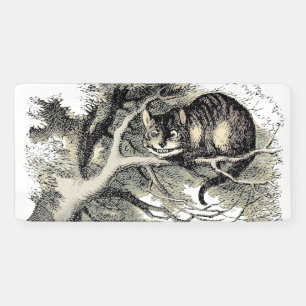 Cheshire Cat Alice Wonderland Klassieker Spandoek
