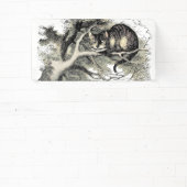 Cheshire Cat Alice Wonderland Klassieker Spandoek (Insitu)