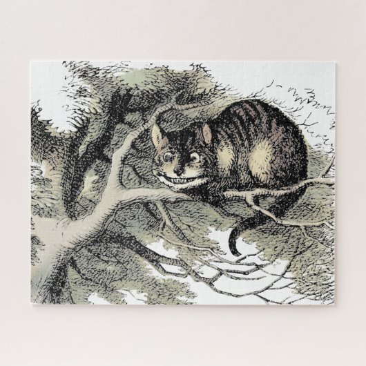 Cheshire Cat Alice Wonderland Legpuzzel (Horizontaal)