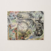 Cheshire Cat Alice Wonderland Legpuzzel (Horizontaal)