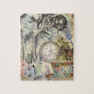 Cheshire Cat Alice Wonderland Legpuzzel
