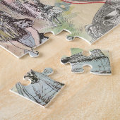 Cheshire Cat Alice Wonderland Legpuzzel (Zijkant)