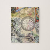 Cheshire Cat Alice Wonderland Legpuzzel (Verticaal)