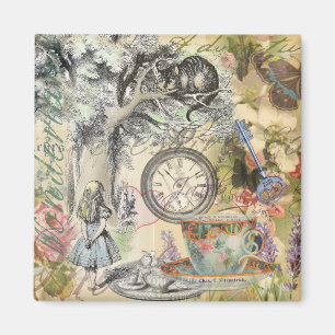 Cheshire Cat Alice Wonderland Magneet