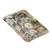 Cheshire Cat Alice Wonderland Magneet (Rechterzijde)