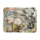 Cheshire Cat Alice Wonderland Magneet (Horizontaal)