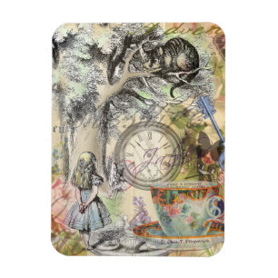Cheshire Cat Alice Wonderland Magneet