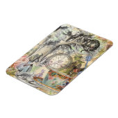 Cheshire Cat Alice Wonderland Magneet (Linkerzijde)