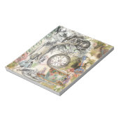 Cheshire Cat Alice Wonderland Notitieblok (Linkerzijde)