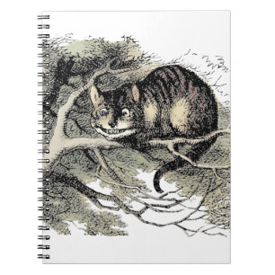 Cheshire Cat Alice Wonderland Notitieboek
