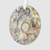 Cheshire Cat Alice Wonderland Ornament (voorkant)