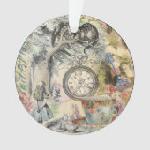 Cheshire Cat Alice Wonderland Ornament (voorkant)
