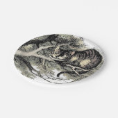 Cheshire Cat Alice Wonderland Papieren Bordje (Gekanteld)