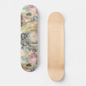 Cheshire Cat Alice Wonderland Persoonlijk Skateboard (Voorkant)