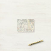 Cheshire Cat Alice Wonderland Post-it® Notes (Op bureau)