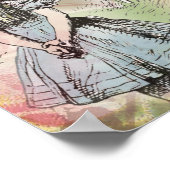 Cheshire Cat Alice Wonderland Poster (Hoek)