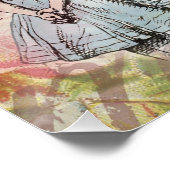 Cheshire Cat Alice Wonderland Poster (Hoek)