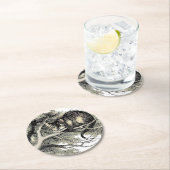 Cheshire Cat Alice Wonderland Ronde Kartonnen Onderzetter (Insitu)