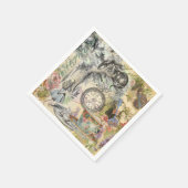 Cheshire Cat Alice Wonderland Servetten (Hoek)