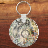 Cheshire Cat Alice Wonderland Sleutelhanger (Voorkant)