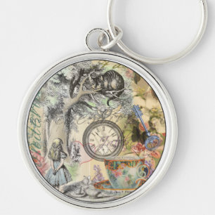 Cheshire Cat Alice Wonderland Sleutelhanger