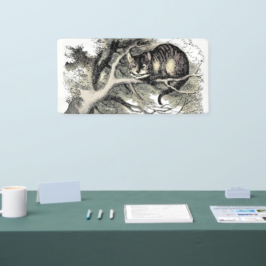 Cheshire Cat Alice Wonderland Spandoek (Beurs)