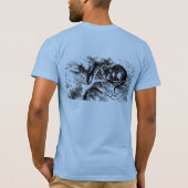 Cheshire Cat Alice Wonderland T-shirt (Achterkant)