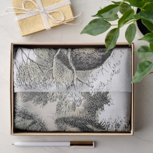 Cheshire Cat Alice Wonderland Tissuepapier (Geschenk)