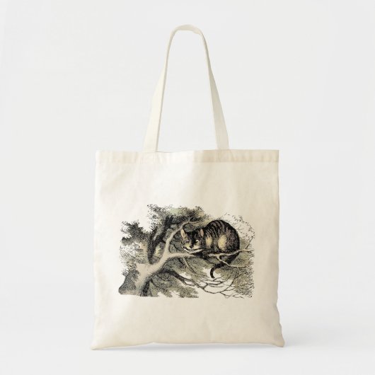 Cheshire Cat Alice Wonderland Tote Bag (Voorkant)