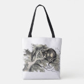 Cheshire Cat Alice Wonderland Tote Bag (Achterkant)