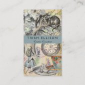 Cheshire Cat Alice Wonderland Visitekaartje (Voorkant)