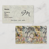 Cheshire Cat Alice Wonderland Visitekaartje (Voorkant / Achterkant)