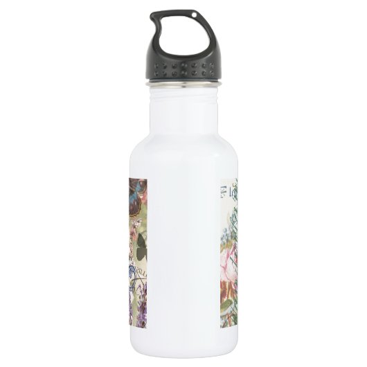 Cheshire Cat Alice Wonderland Waterfles (Achterkant)